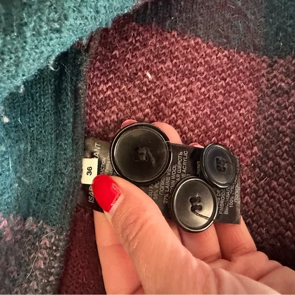 Isabel Marant Buffalo Check Jacket Size 36 - Picture 2 of 4